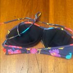 PINK - Victoria's Secret  Multicolor Floral Bikini Top Photo 1