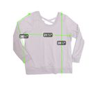 Torrid Athleisure Long Sleeve Lattice Back Top size 2 Photo 6