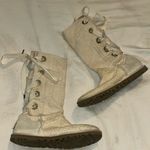 UGG NWOT  Australia Heirloom knit cream lace up boots! Photo 6