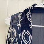 Women’s unbranded‎ sheer patterned overlay cardigan — one size Blue Size undefined Photo 1