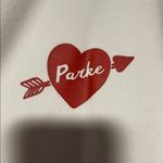 PARKE Valentine’s Sweatshirt White Size L Photo 2