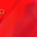 Pendleton Vintage 80s Miss Sophisticates Women's Red Wool Blazer Made in USA Med Photo 6