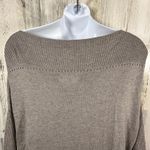 Michael Stars Sweater M | Grey Cowl Neck Tunic | Wool Blend | MSRP $158 Photo 4