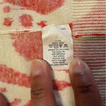 J Crew Factory Coral/White Button Down 3/4 Sleeve Sweater‎ Cardigan Sz S Women # Orange Photo 5