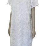 Old Navy White Embroidered Short Sleeve Dress NWT! Photo 1
