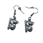 NEW Koala climbing on bamboo fashion earrings Photo 1