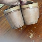 FitFlop  Size 10 Latte Tan Pilar Stud Buckle Leather Platform Mules Lug Photo 3