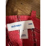 Old Navy Women Pink Plaid Fit & Flare Cami Midi Dress Size M Smocked Cottage Photo 2