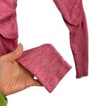 Alphalete Aero Leggings Seamless Compression Athletic Pants Rose Pink Medium Photo 8