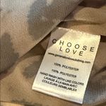 Generation Love  Leopard Print Sheer Tie-Neck Blouse Size Small Never Worn Photo 5