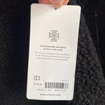 Athleta NWT Black Cozy Sherpa Snap Sweatshirt, size small Photo 6