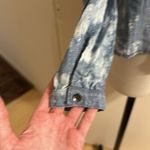 William Rast Tie Dye Chambray Blouse Photo 2