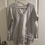 Poof Apparel Gray sweater Photo 0