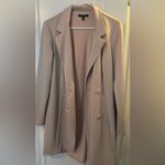 City Studio Shimmering Taupe Trench Coat Tan Size XL Photo 3