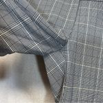 ZARA ‎ Gray & White Striped High Rise Cropped Pants Size S Photo 4