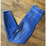 Spanx Slimming Jeans Skinny Slightly Distressed Size L Photo 2