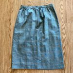 Emanuel Ungaro Parallele Gray Stripe Blazer Skirt Set Womens 6 Photo 11