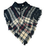 St. John  Shawl‎ Wrap Black Red Photo 0