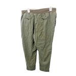 Lucky Brand  Olive Green Linen Blend‎ Pull On Pants Photo 1