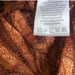 Anthropologie NWT Eva France Shine Copper Lace Puff Sleeve Blouse Photo 5