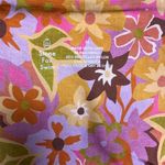 Stone Fox Swim NWT Lele Bandeau Bikini Top XL Retro Pop Floral Multicolor Photo 4