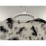 Minnie Rose Tie Dye Vneck Top Long Sleeve Small S Black Photo 3