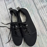 Clarks  Cloudsteppers Sillian Free Black Knit Lace Up Sneakers 6.5 Photo 1