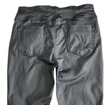 No Boundaries  Faux Leather Coated Black Jeans Women's Size 19 High Waist Skinny Photo 4