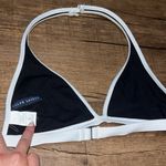 Ralph Lauren Vintage  contrast piping triangle bikini top Photo 2