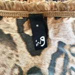 Vintage Y2K Early 2000's Cheetah Leopard Ruffle Corset Style Vampy Blouse Top M Brown Size M Photo 6