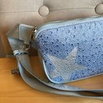 Vintage Havana NEW!  Blue Rhinestone Fanny Pack Kangaroo bag Annsley NWT Photo 3