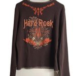 Hard Rock Cafe Vtg  hard rock hotel y2k long sleeve top size XL ladies Photo 0
