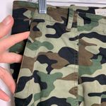 Nili Lotan Cropped French Military Pants Camo Stretch Twill Cotton Womens 8 Green Photo 9