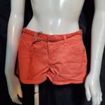 Indigo Rein  Orange Shorts with Lace Belt (3) Photo 1
