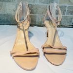 Vince Camuto Pink Heel With Silver Ascents Women shoes 9.5 Homecoming wedding Photo 1