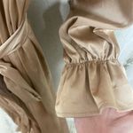 BALTICBØRN Holly Satin Maxi Dress sz M Champagne Gold Formal Wedding Long Sleeve Size M Photo 6