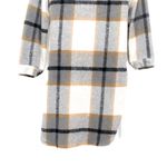 Anthropologie Plaid Flannel Button Long Shacket Shirt Jacket Peacoat Trench Coat Small Photo 11