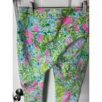 Lilly Pulitzer  Kelly Skinny Ankle Pants Coconut Jungle Size 0 Photo 2