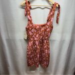 Altar'd State Floral Midi Dress in Rust and Pink Photo 6