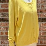 Sharagano yellow petite size cozy cardigan / LP / Excellent condition Photo 1
