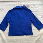 Rafaella Blue Blazer Tailored Suit Jacket Photo 4