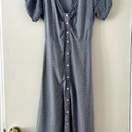 Madewell Leedra Button-Front Midi Dress Sz 2 Photo 0