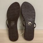 Candie's Candie’s brown women’s tassels sandals size 11 Photo 6