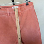 Madewell  Slim Emmett Wide-Leg Crop Pants in Sweet Dahlia Size 25‎ Photo 5