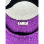Free People  Ribbed Flowy High Neck Racerback Tunic Tank Top Shirt Purple XS Photo 4