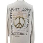 Spiritual Gangster  Harmony‎ Crew Neck Savasana Pullover White Size Medium Photo 7