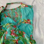 Matilda Jane  size 12 large green tropical floral dress sleeveless mommy and me m Photo 3