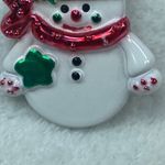 Best Snowman Pin Brooch Pendant Colorful Enamel Scarf Hat Winter Christmas Wear Photo 6