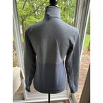 Adidas Women's Long Sleeve 1/4 Zip pullover Boston Celtics Logo Gray Sz Small G2 Photo 2