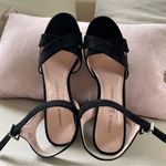 Chinese Laundry NWOT black suede chunky heels Photo 4